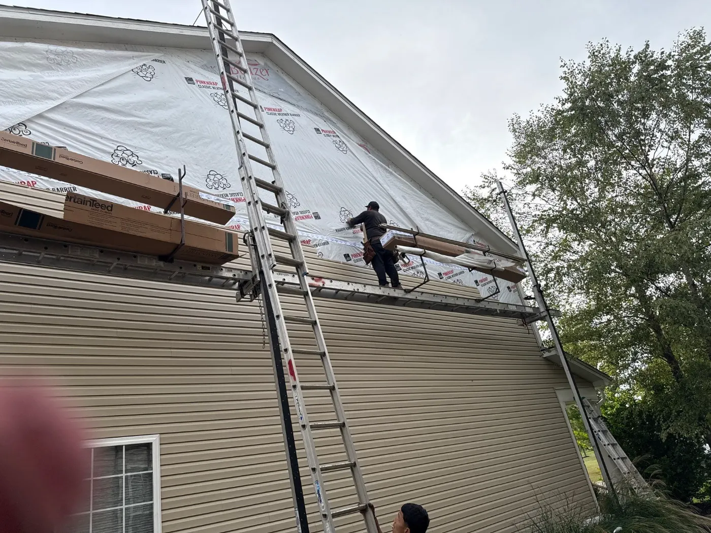 Commercial roof inspection documented in Imperial Hills